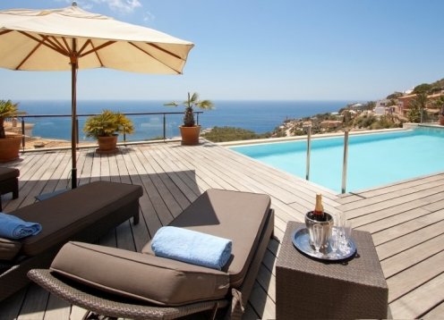 Villa Estrella Clara in Port Andratx, with Spectacular Sea Views
