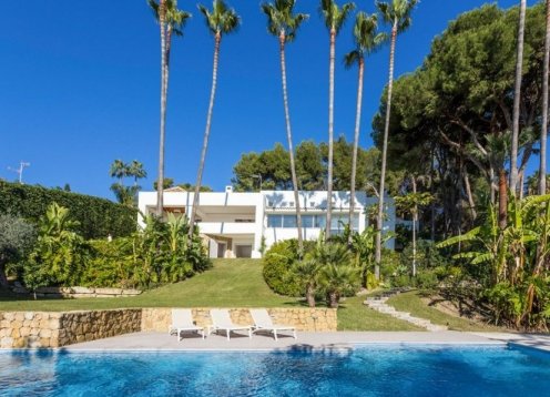 Villa Camila Arena in Marbella, Golden Mile poolside