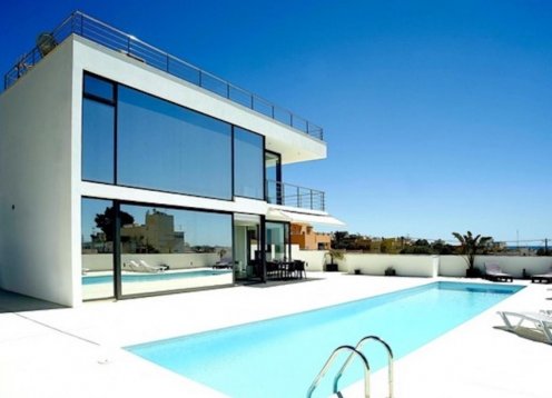 Villa Violeta Jardin in Ibiza Town, Modern Style and Sea Views