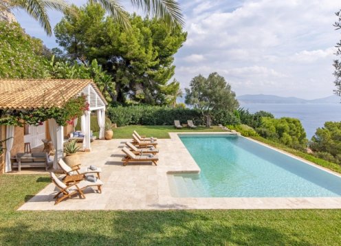 Casa Naiara Oasis in Es Cubells, Frontline Sea Views