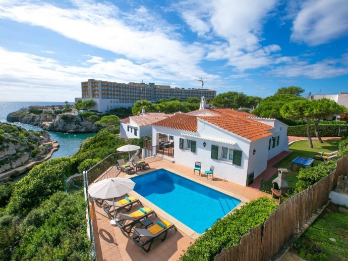 Villa Ezequiel in Calan Forcat, Menorca – Stunning Bay Views